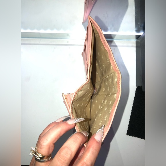 🩷 Chanel CoCo Button Pink Caviar Leather Flap Wallet Long Clutch FULL INCLUSION - Picture 11 of 14